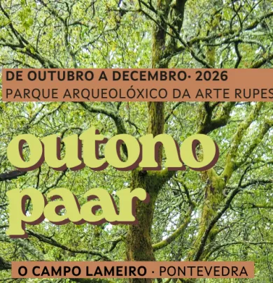 Cartel outono paar